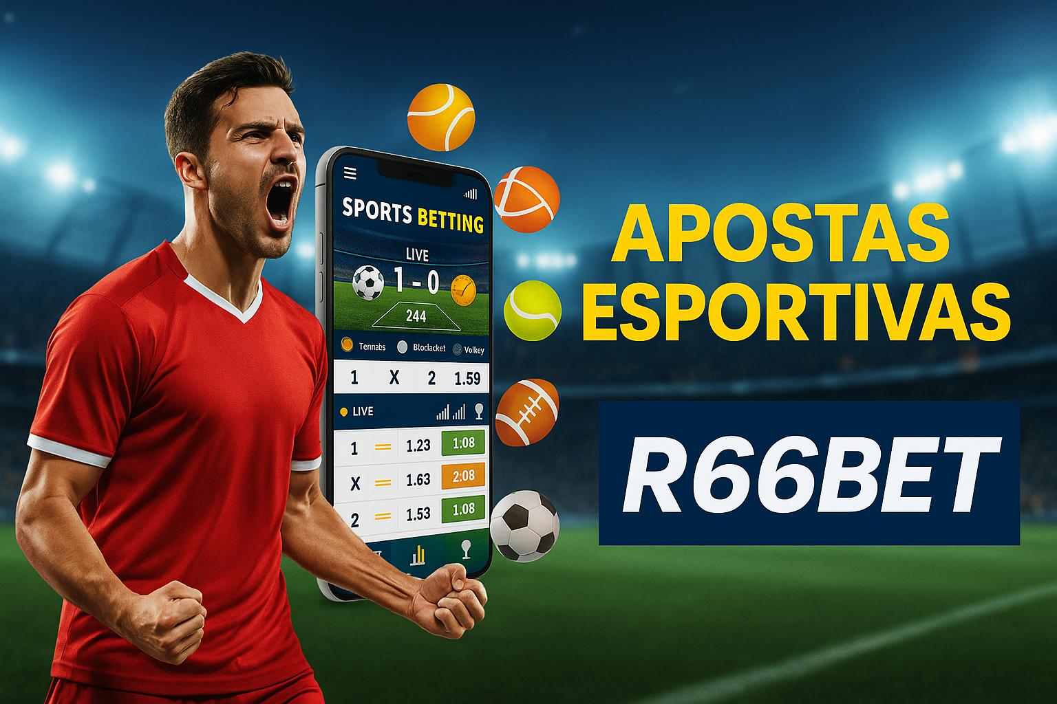 Apostas esportivas no cassino online R66BET