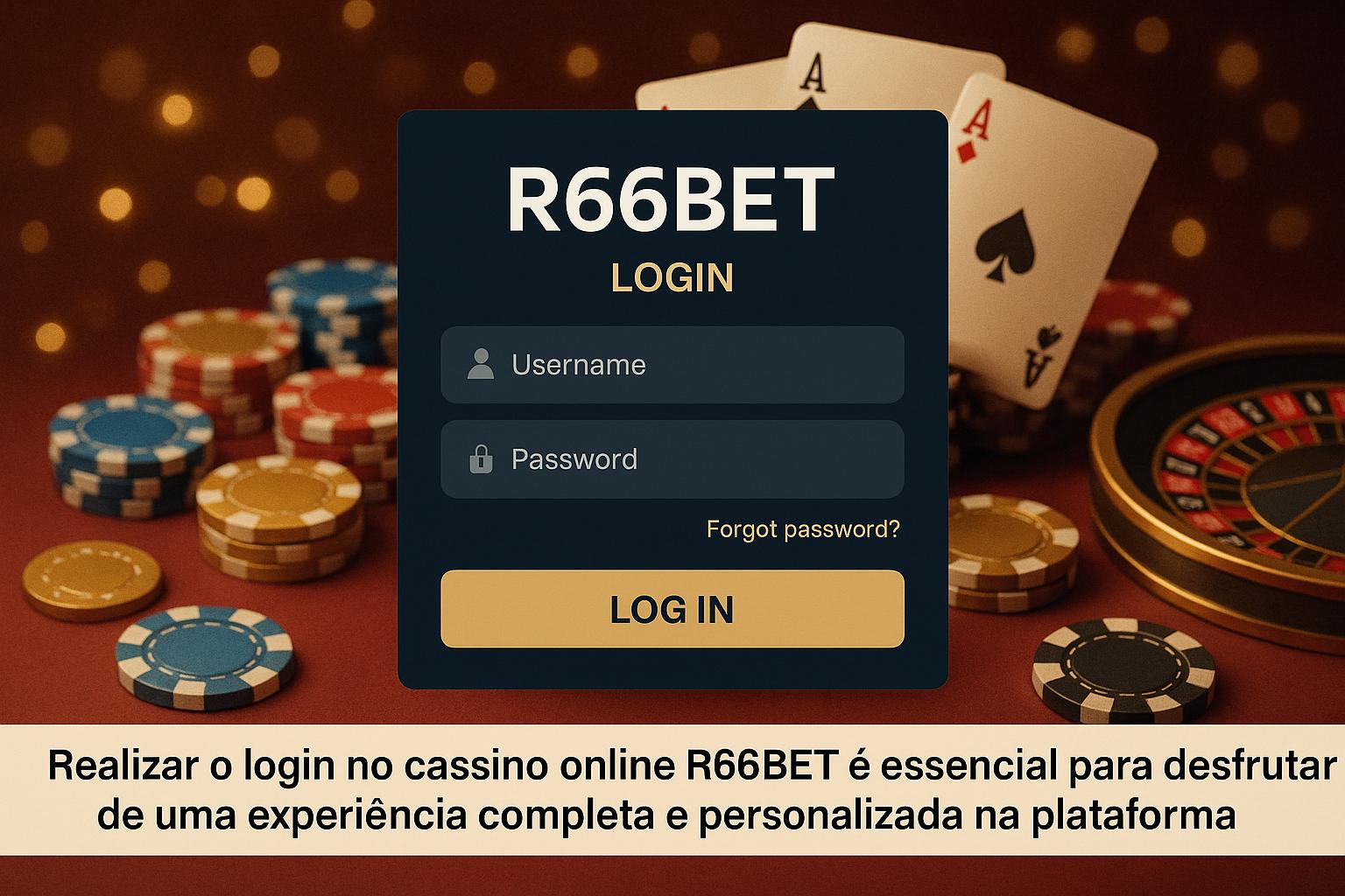Login no Cassino R66BET